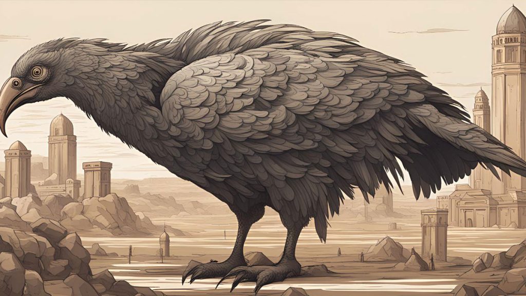 Giant bird ziz